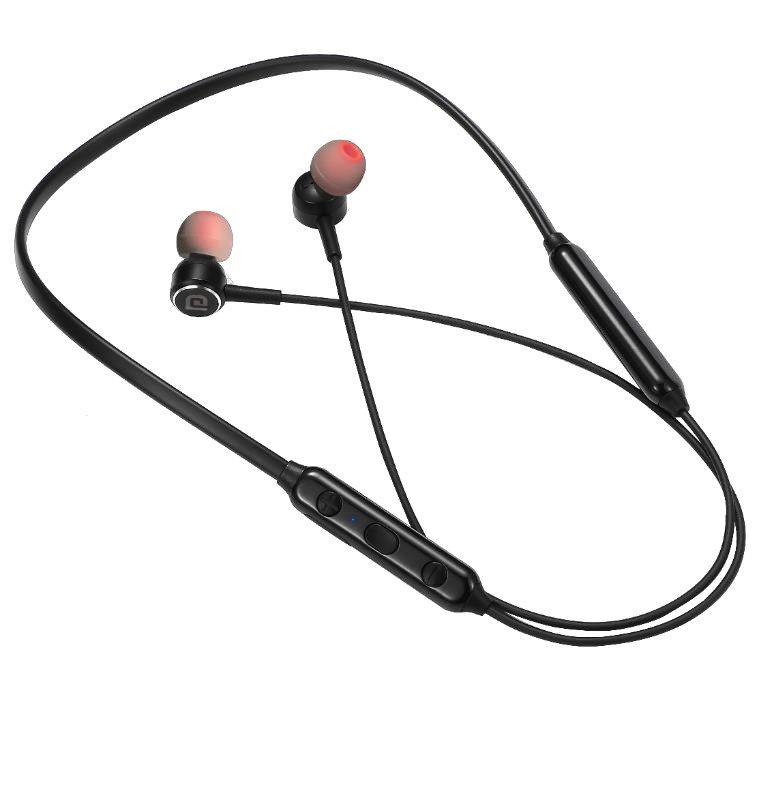 Portronics Harmonics One Sports Bluetooth Headset  (Black, In the Ear)